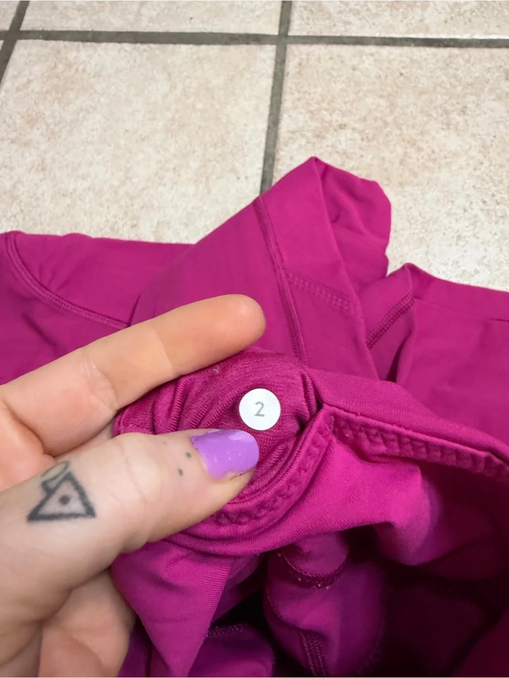 Lululemon All The Right Places High-Rise Pant *28” (Jewelled Magenta) Size 2